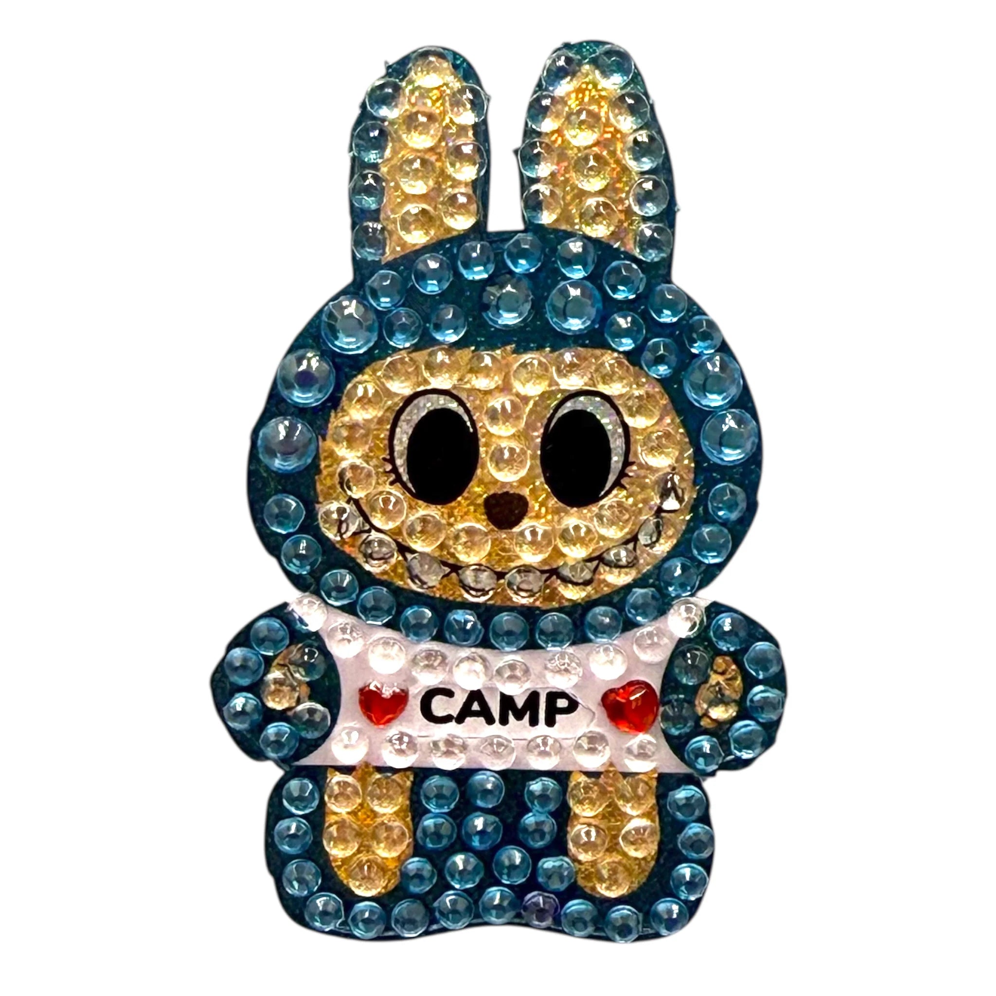 StickerBeans "Camp Monster" Sparkle Sticker – 2"