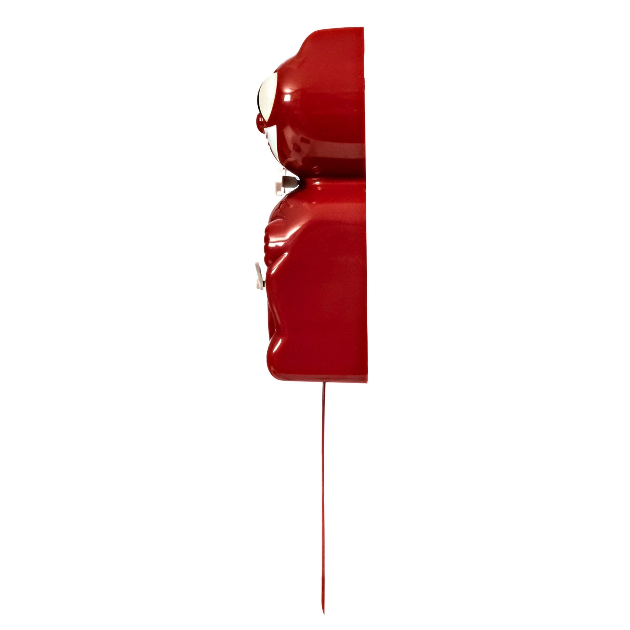 Classic Kit-Cat Klock – Cherry Red