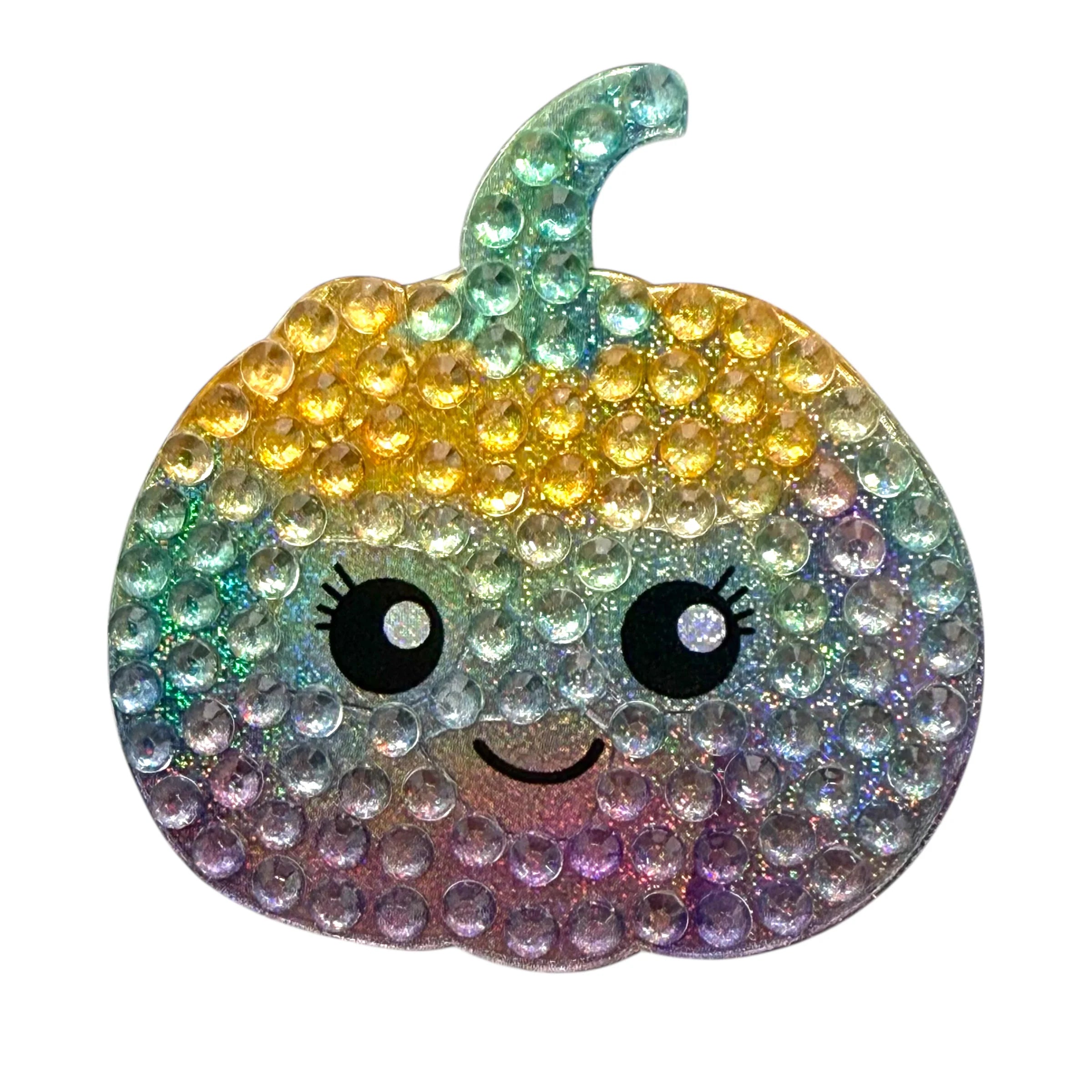 StickerBeans "Penelope Pumpkin" Sparkle Sticker – 2"