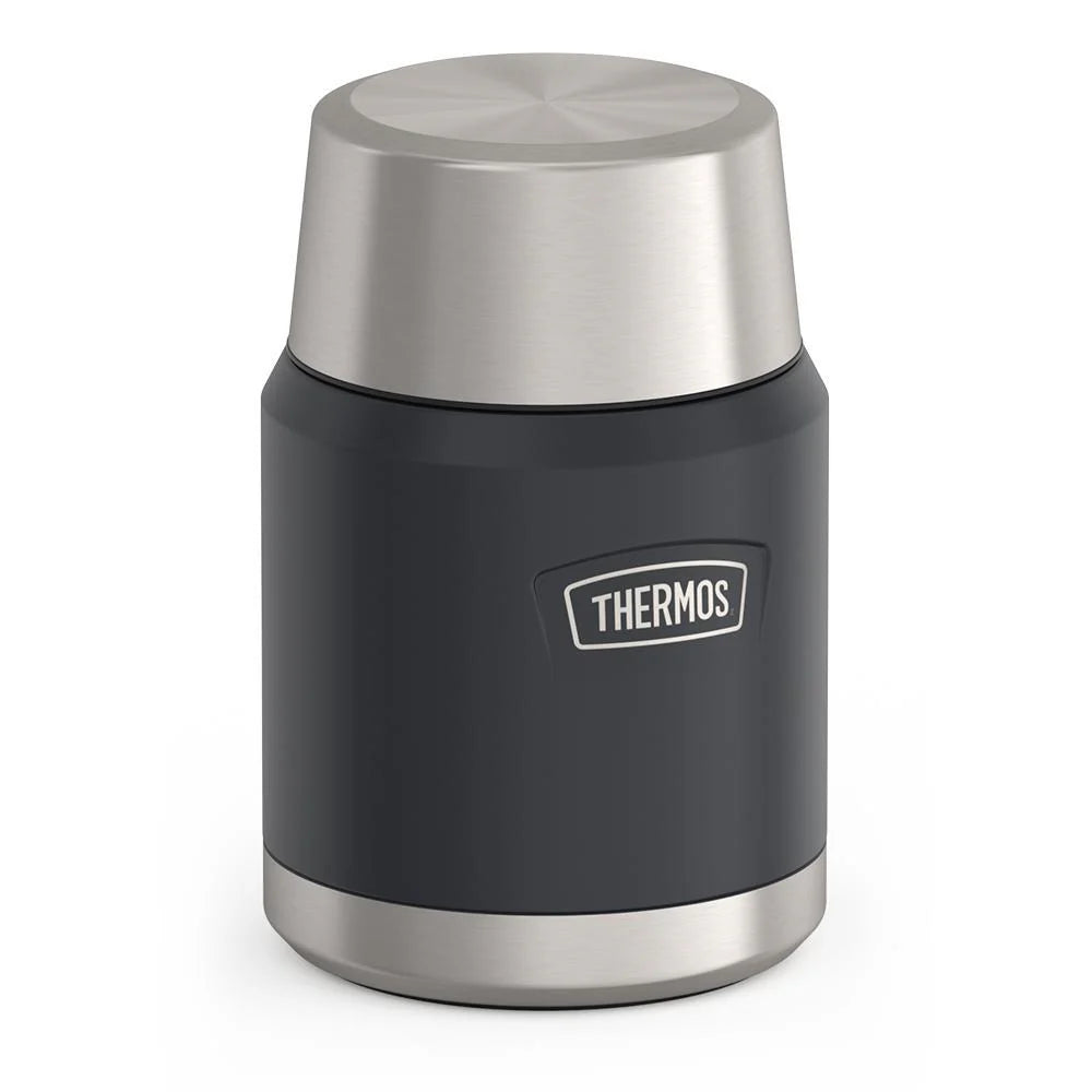 Thermos Insulated Stainless Steel Food Jar & Spoon – Granite – 16 oz.