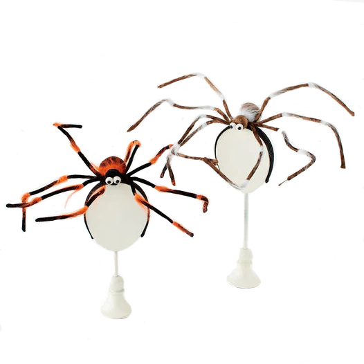 Furry Halloween Spider Headband – Assorted Colors – Each Sold Separately