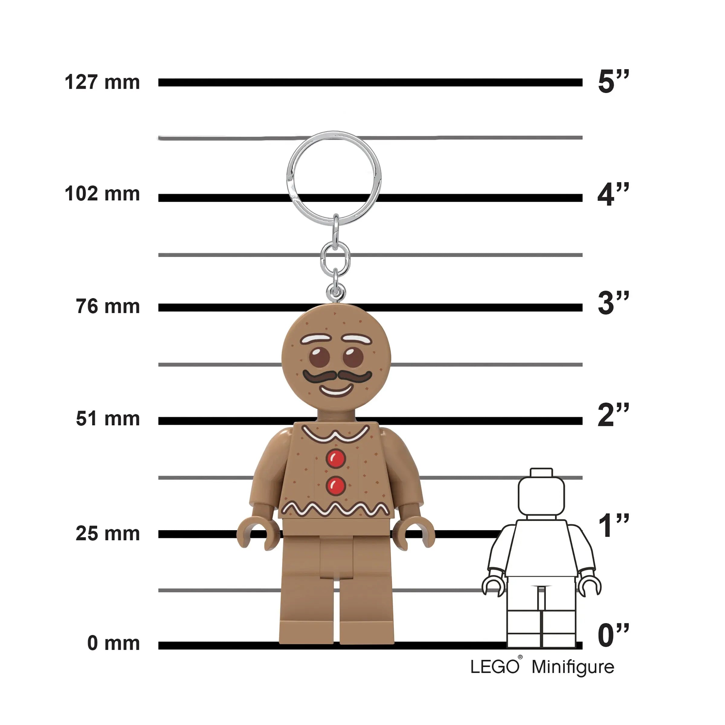 LEGO Minifigures Keychain Light - Gingerbread Man