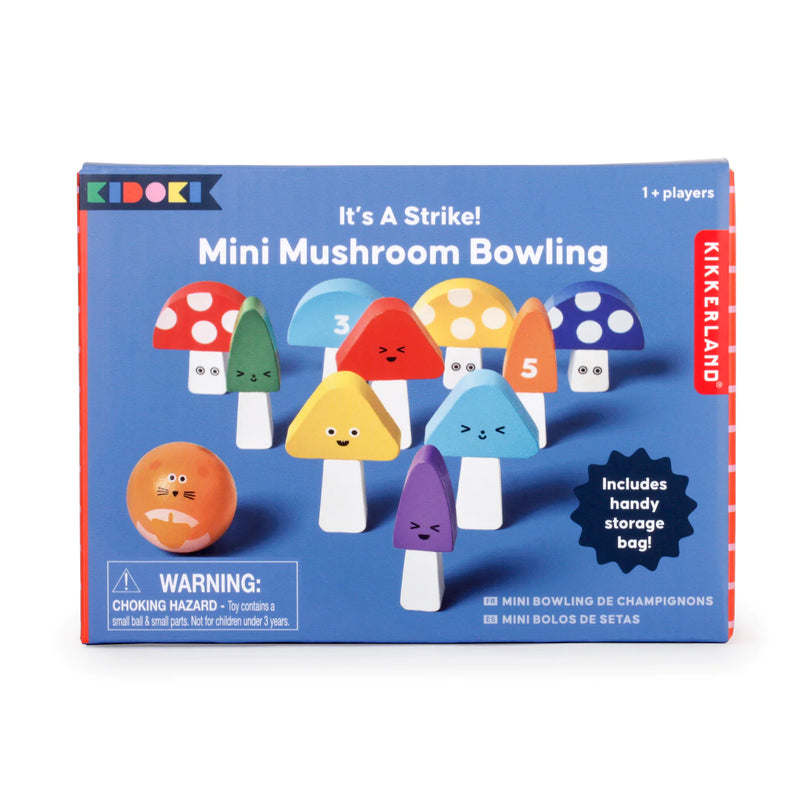 Kidoki Mini Mushroom Bowling Game For Kids