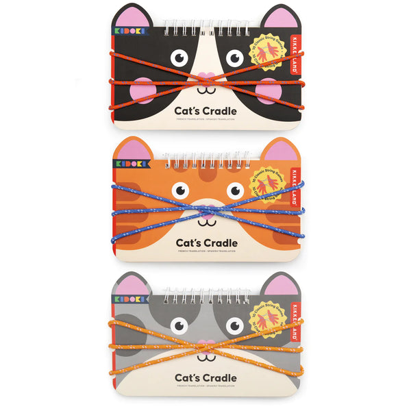 Kikkerland Kidoki Cats Cradle Game – Assorted Styles – SOLD