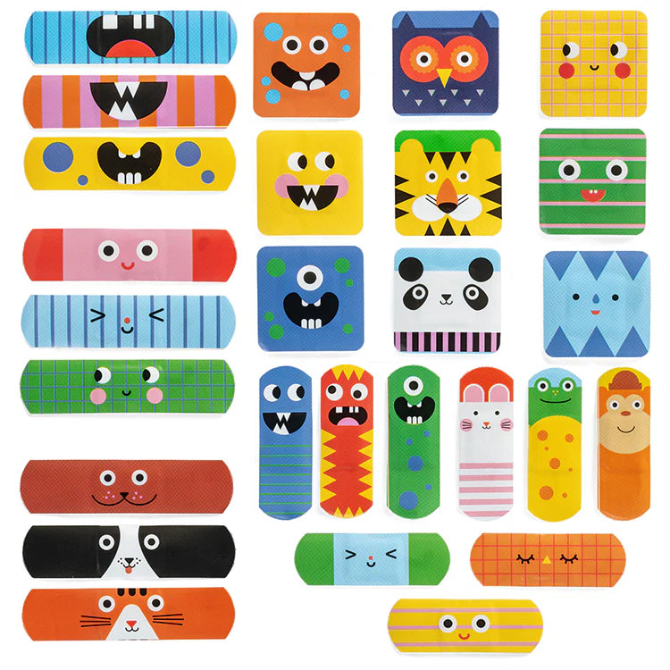 Kidoki OuchyFriend Adhesive Bandage – Assorted Styles - Each Box Sold Separately
