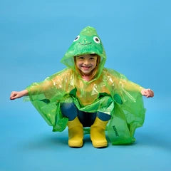 Kidoki Garden Friends Rain Ponchos – Assorted Styles – Each Sold Separately