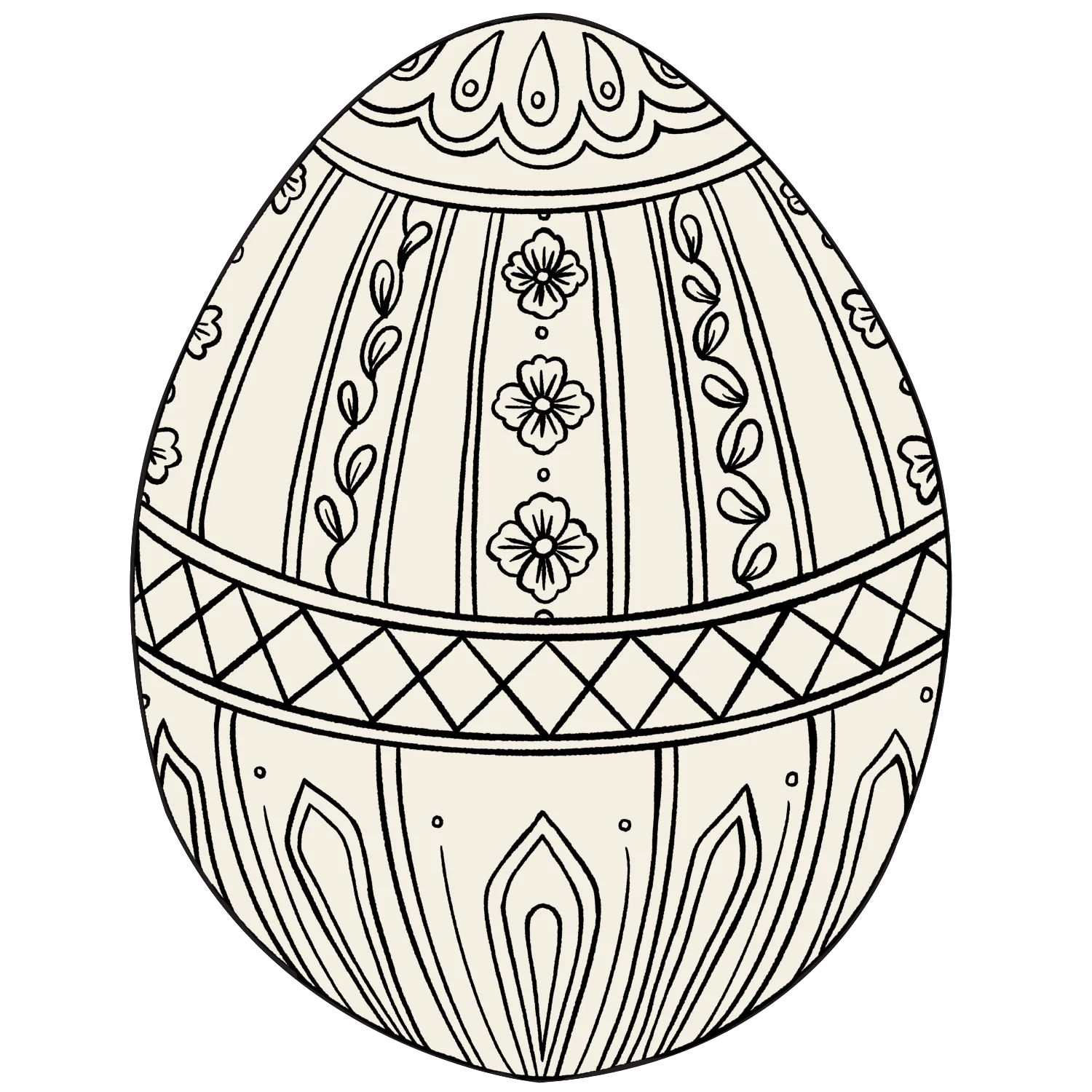 Hester & Cook Paper Placemats - Die-Cut Coloring Easter Egg – Pack of 12