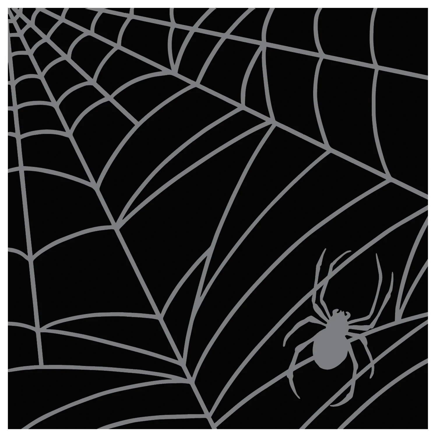 Hester & Cook Beverage Napkin – Spiderweb – 20pk