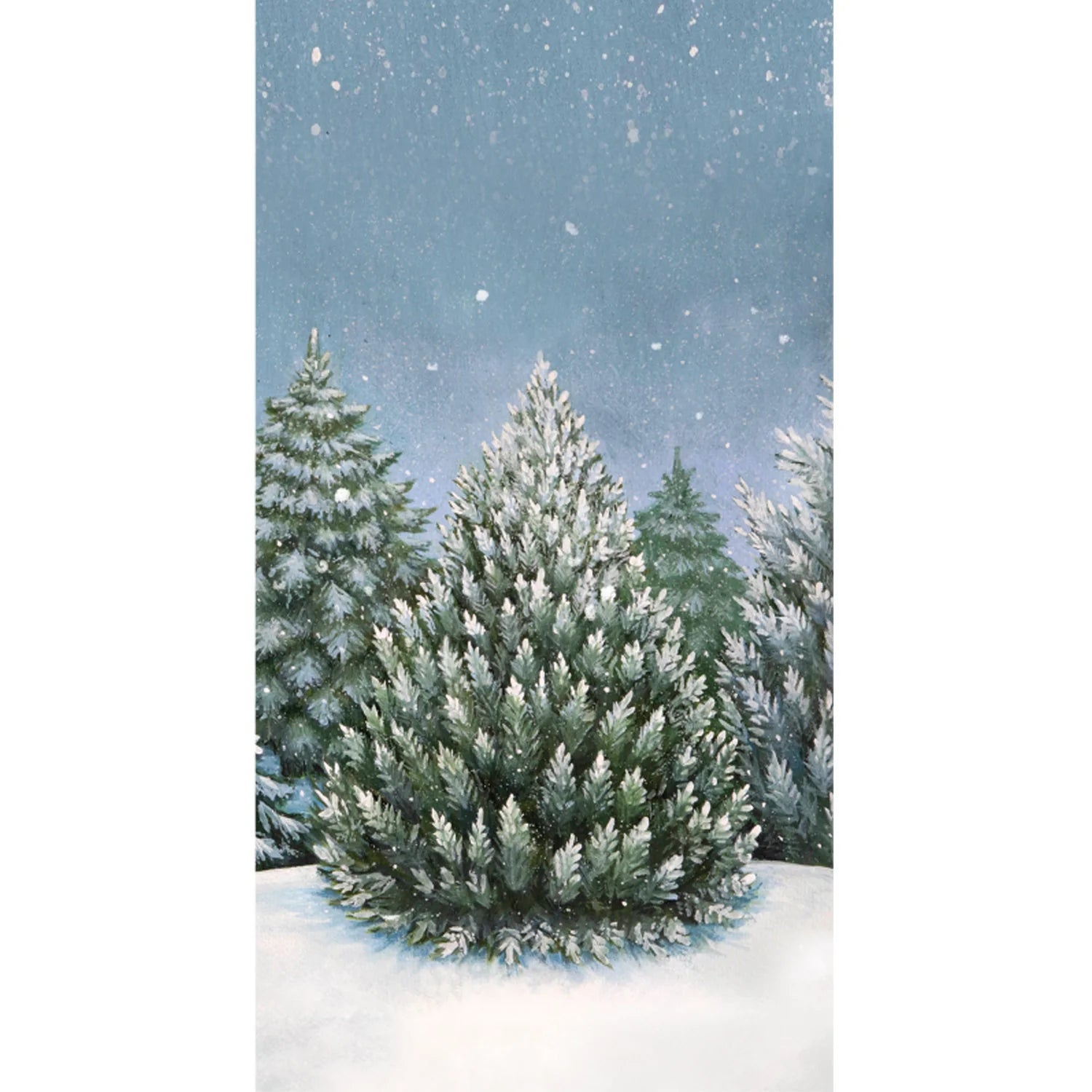 Hester & Cook Guest Towel – Evergreen Forest – 16pk