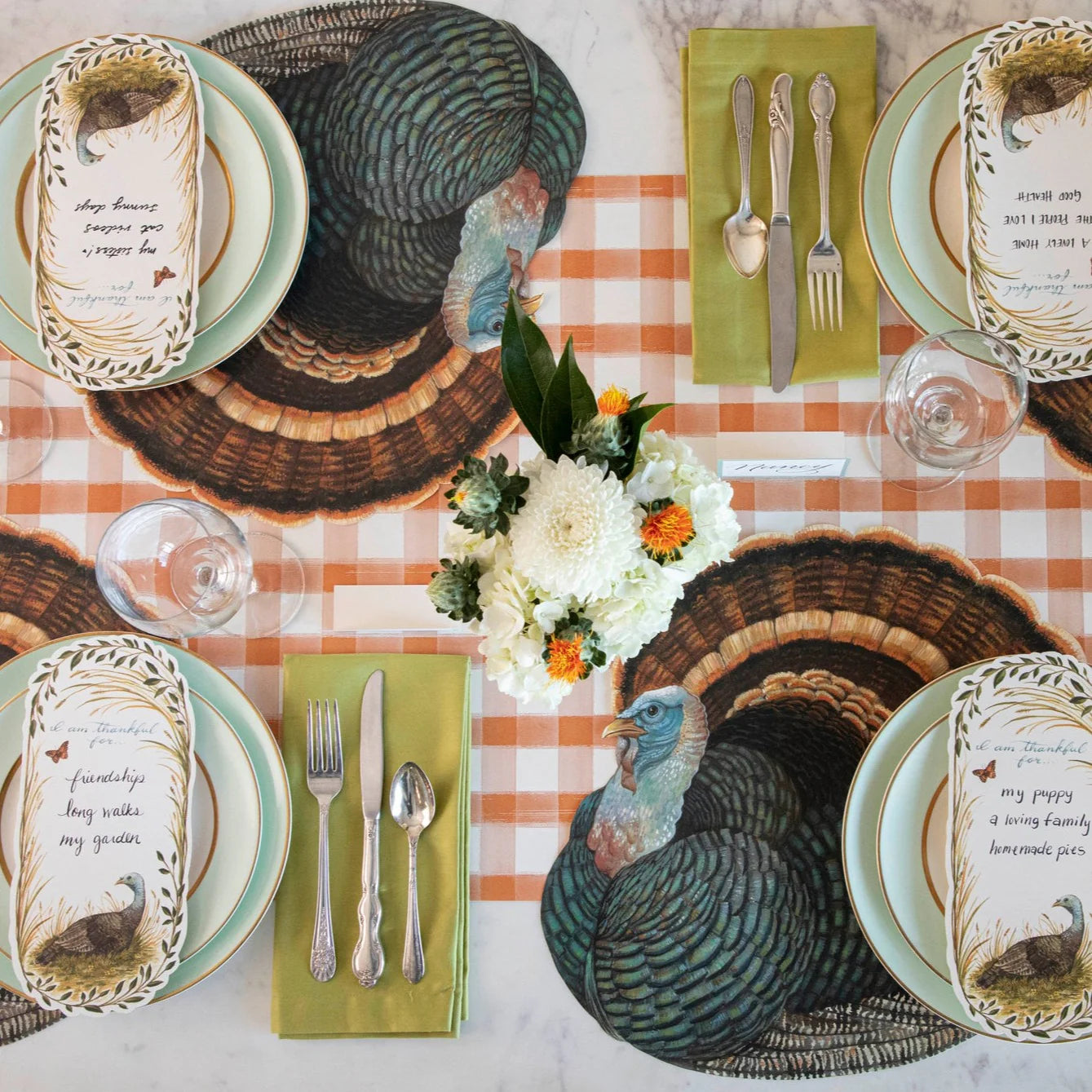 Hester & Cook Heritage Turkey Placemat - Thumbnail 4