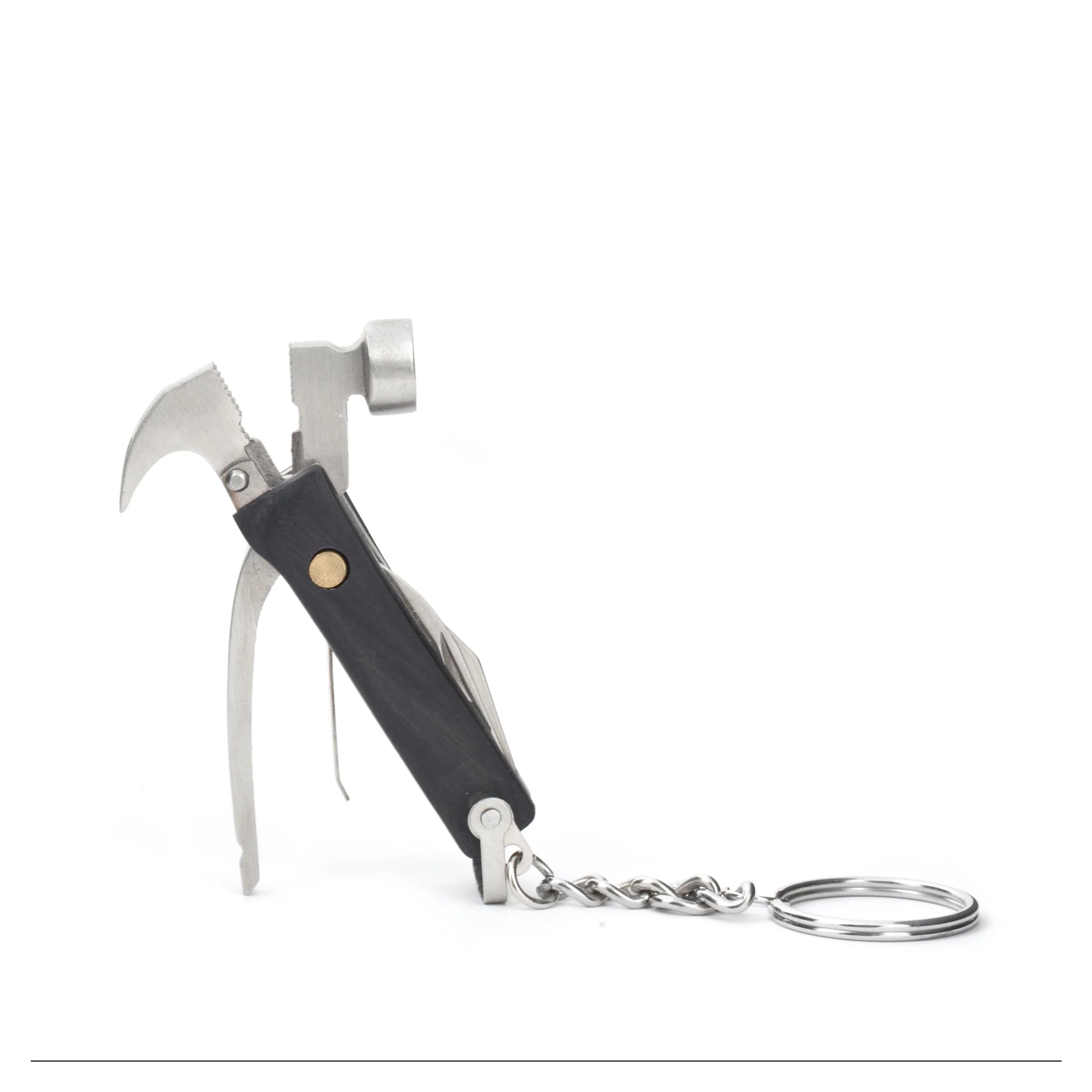 Kikkerland Wood Mini Hammer Multi-Tool