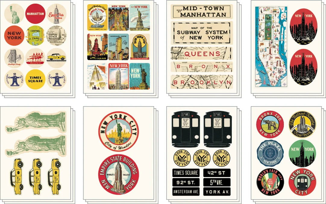 Cavallini & Co. New York City Decorative Stickers