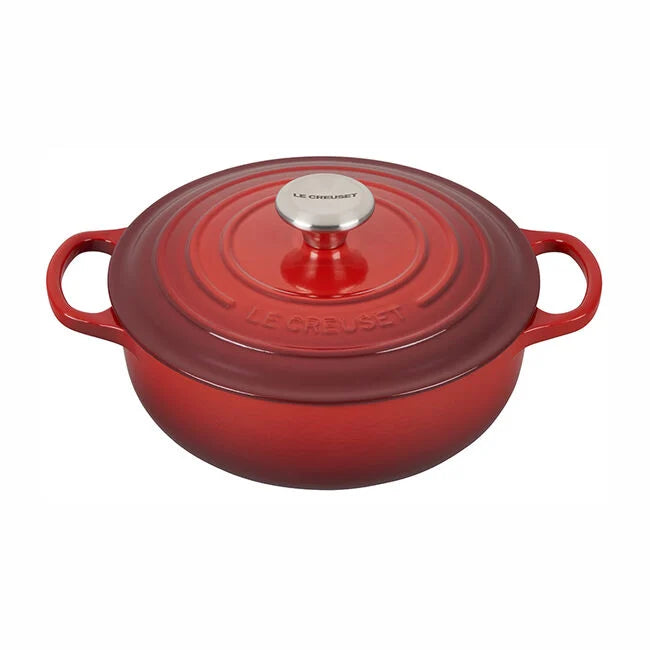 Le Creuset Signature Sauteuse Oven – 3.5QT – Cerise