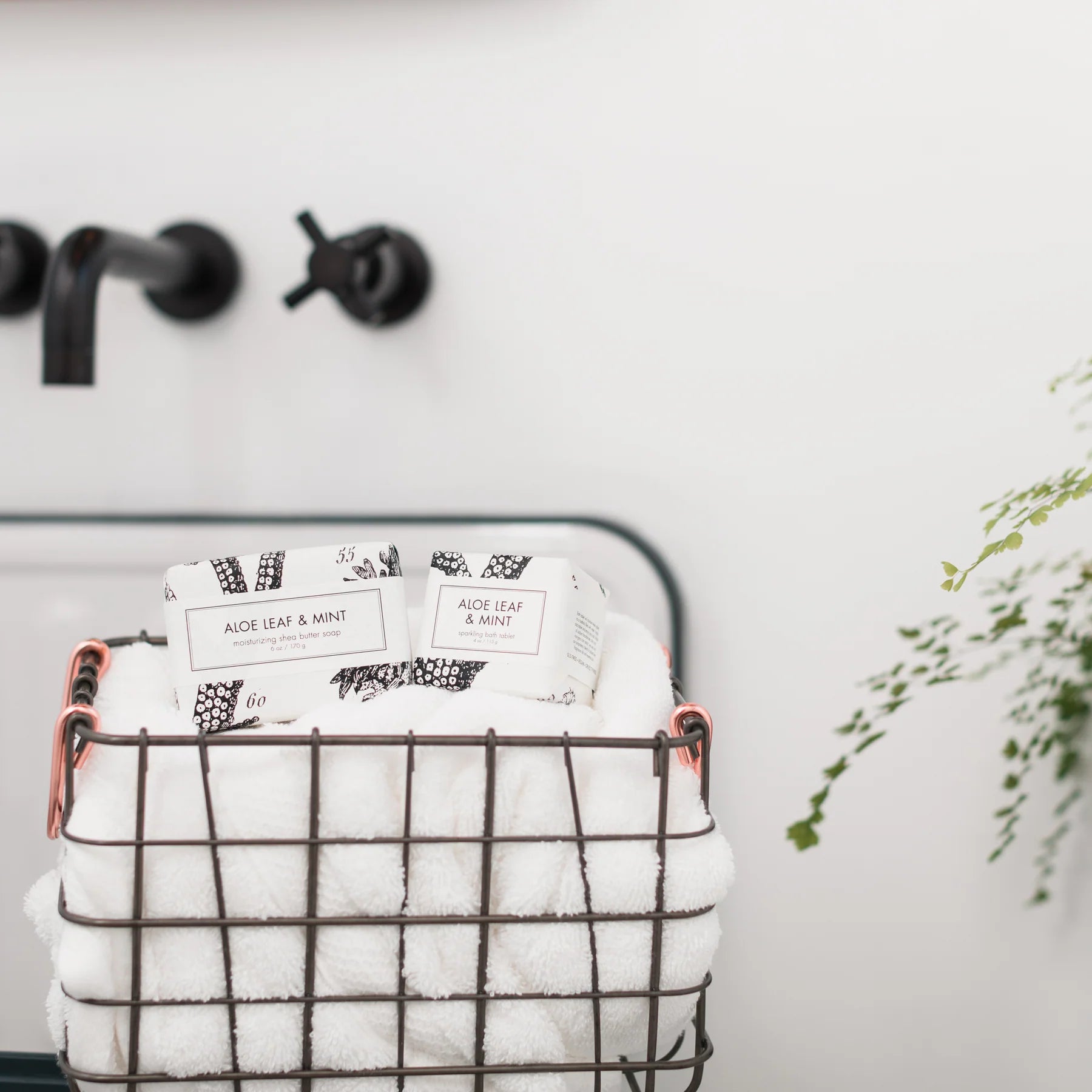 Formulary 55 Moisturizing Shea Butter Soap – Aloe Leaf & Mint – 6oz.