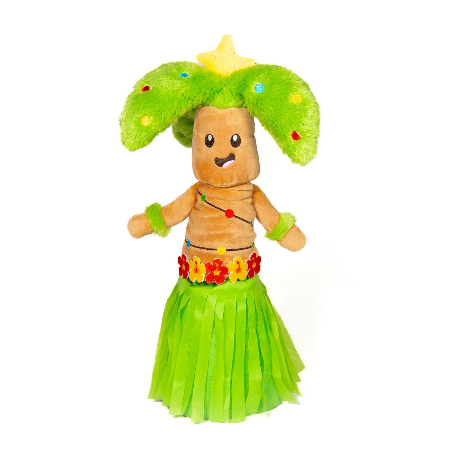 Deck the Palms Musical Light-Up With Motion Plush Toy – 14"