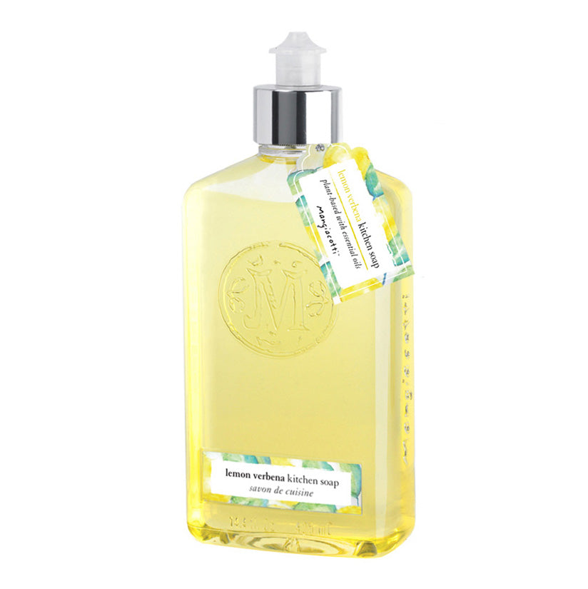 Mangiacotti Natural Plant-Based Concentrated Liquid Kitchen Soap – 14.4oz – Lemon Verbena
