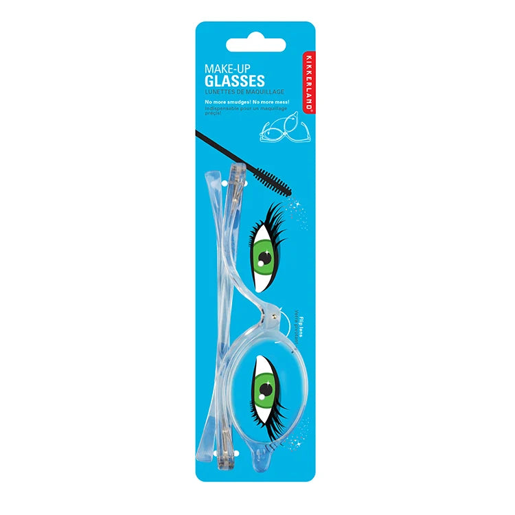 kikkerland Make-up Reading Glasses With Side Flip lens