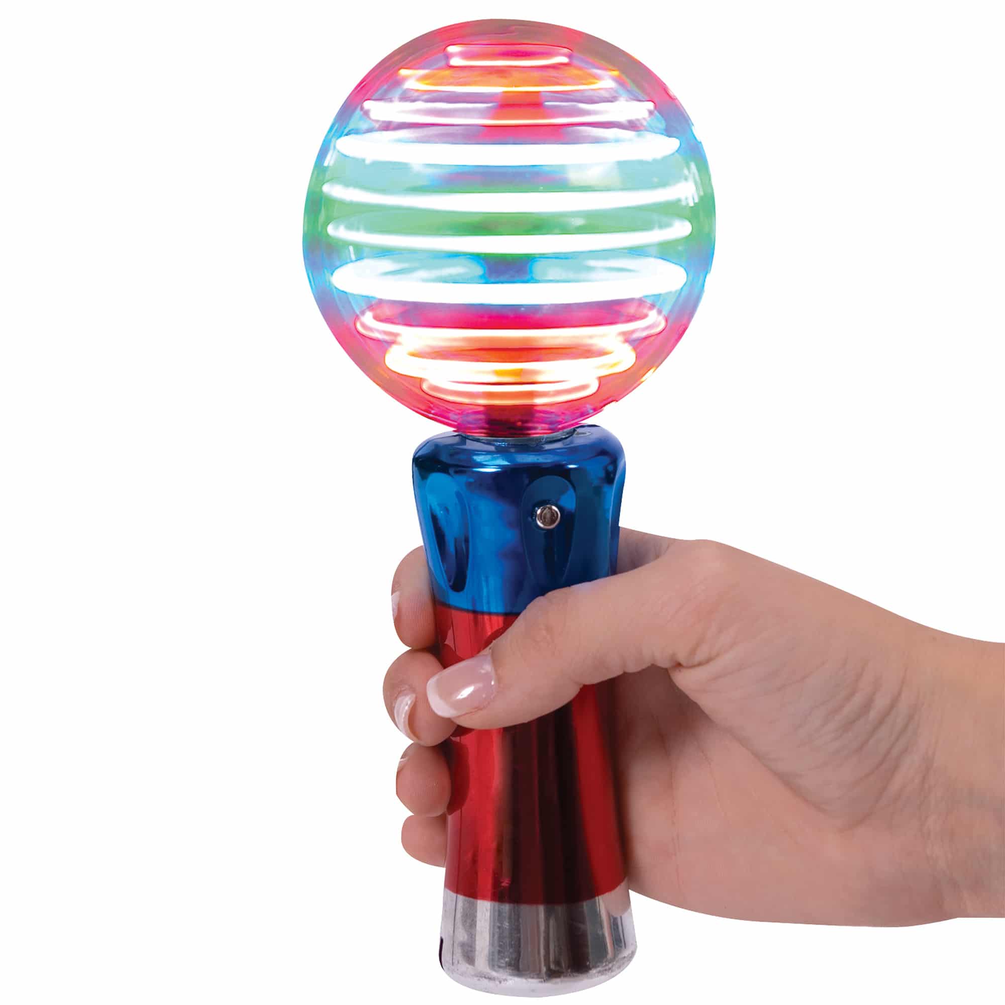Schylling Meteor Storm Spinning Multi Color LED lights