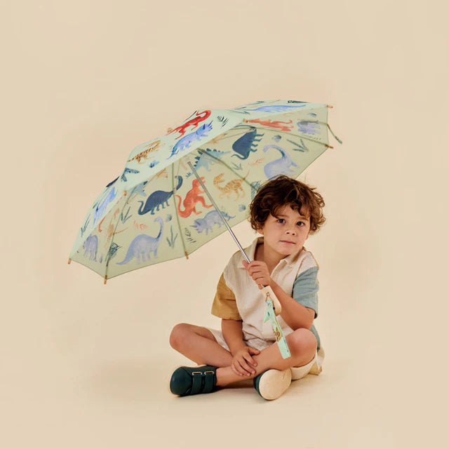 Original Duckhead Duckling x Meri Meri Umbrella For Kids – Dinosaur