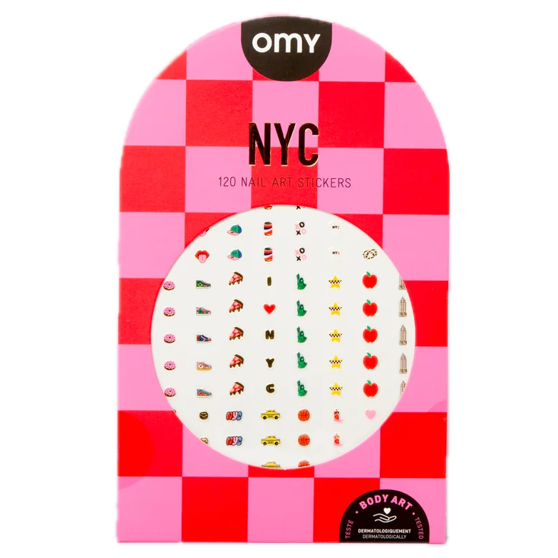 OMY Nail Art Stickers – NYC