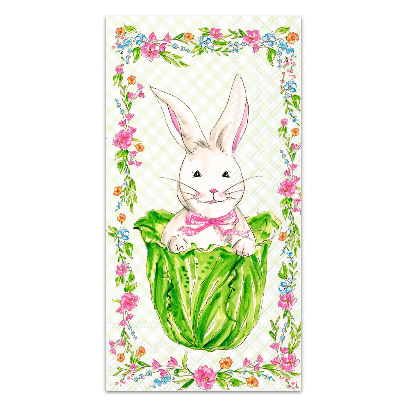 Bunny Garden Paper Guest Towel Napkins - 16 pk