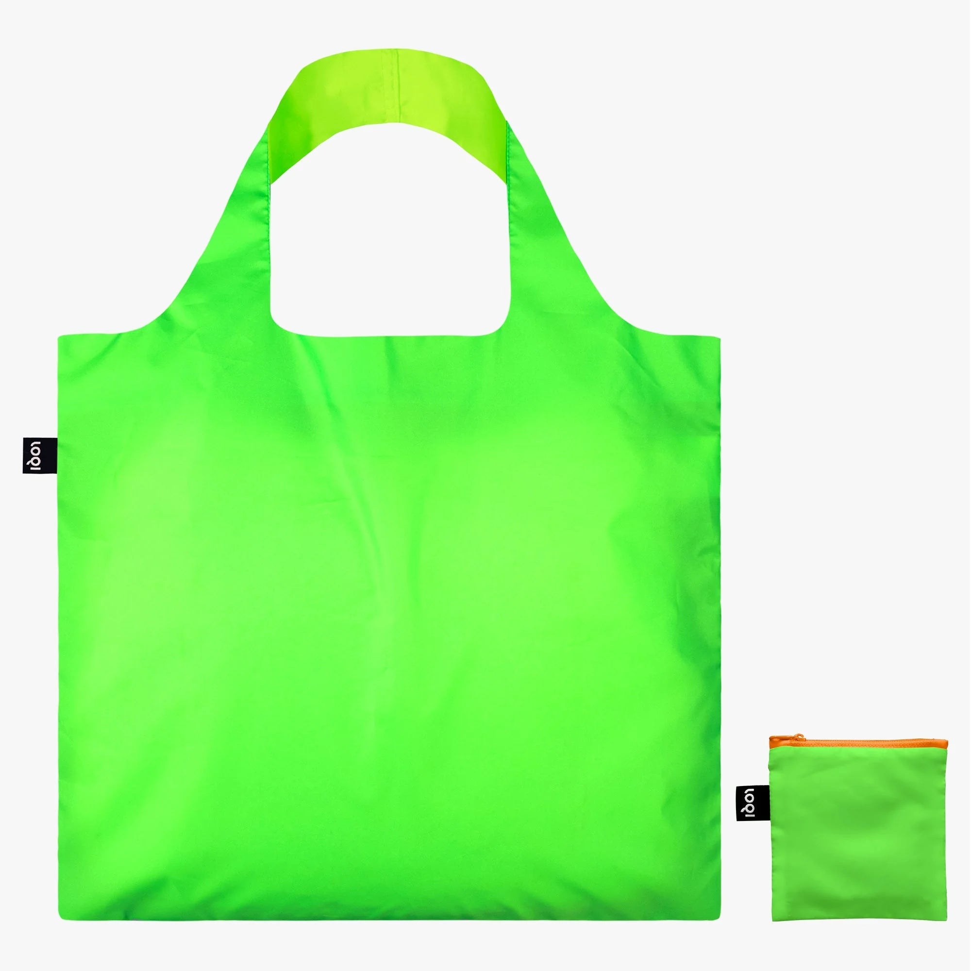 LOQI Reusable Tote Bag – Neon Green