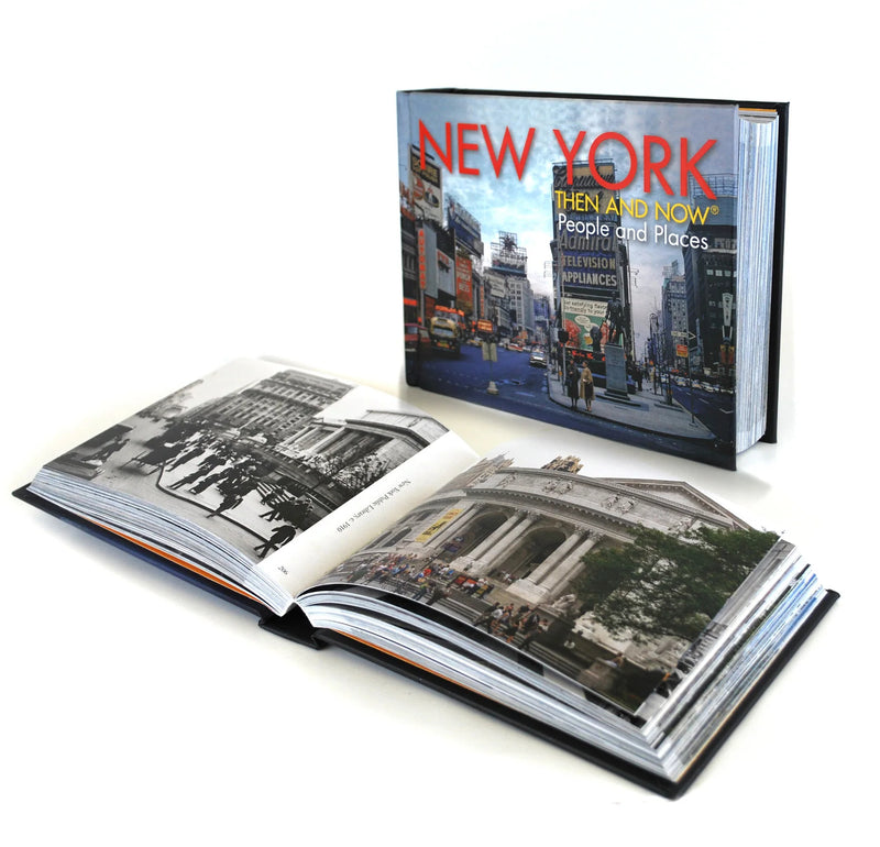 New York Then and Now : People and Places (Then and Now)