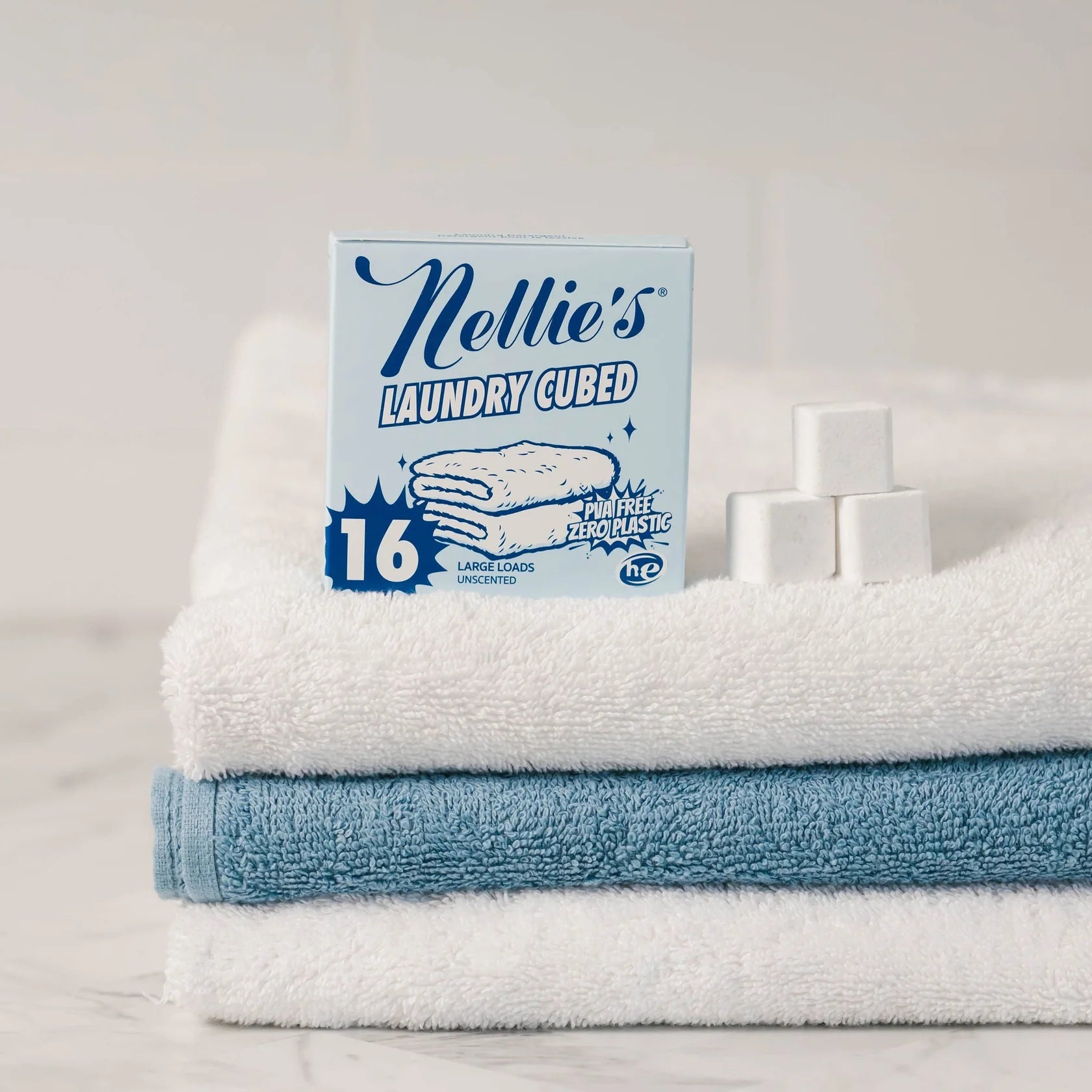 Nellie's 洗衣凝珠 预计量洗衣液凝珠 – 16 颗