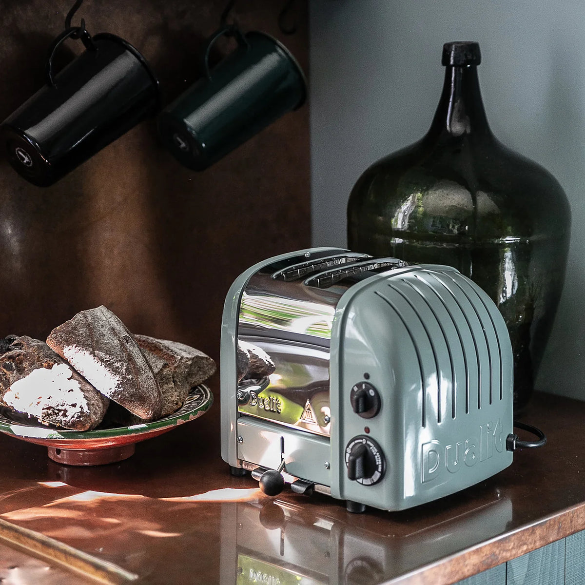Dualit New Generation Classic 2 Slice Toaster – Eucalyptus