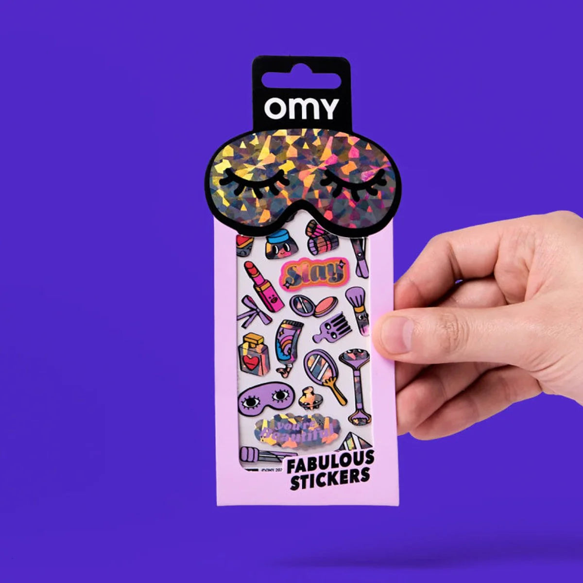 OMY Fabulous Iconic Holographic Stickers - Makeup
