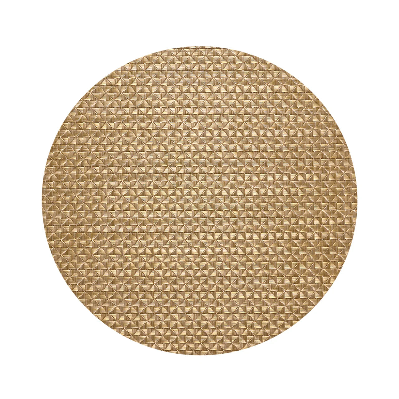 Chilewich Origami Round Placemat – Honey
