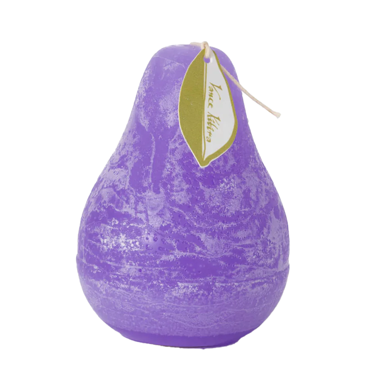 Vance Kitira Timber Pear Candle – Purple – 4.5"