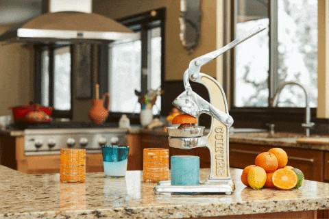 Verve Culture Artisan Manual Citrus Juicer – Small – Gold