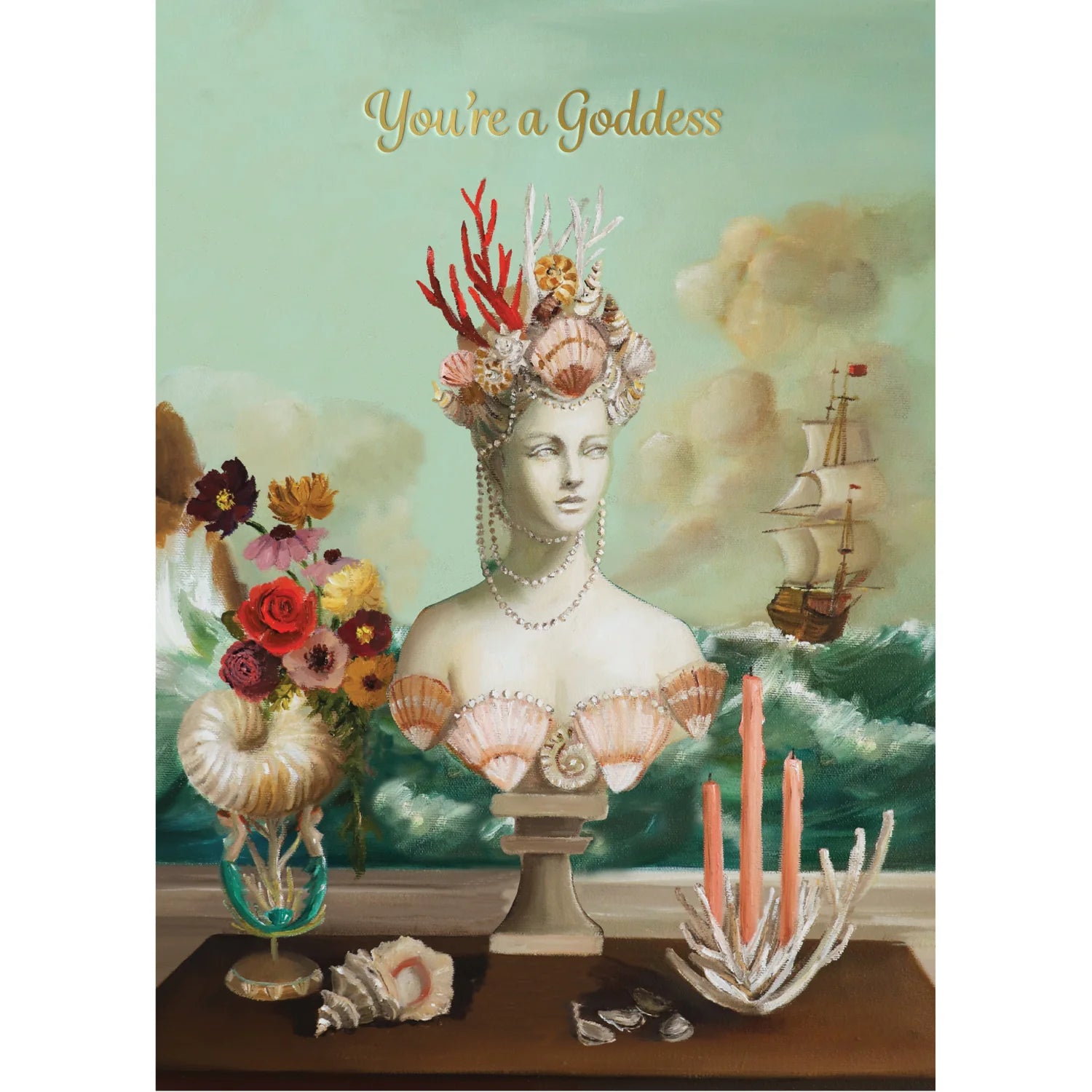 Hester & Cook Greeting Card – You're A Goddess