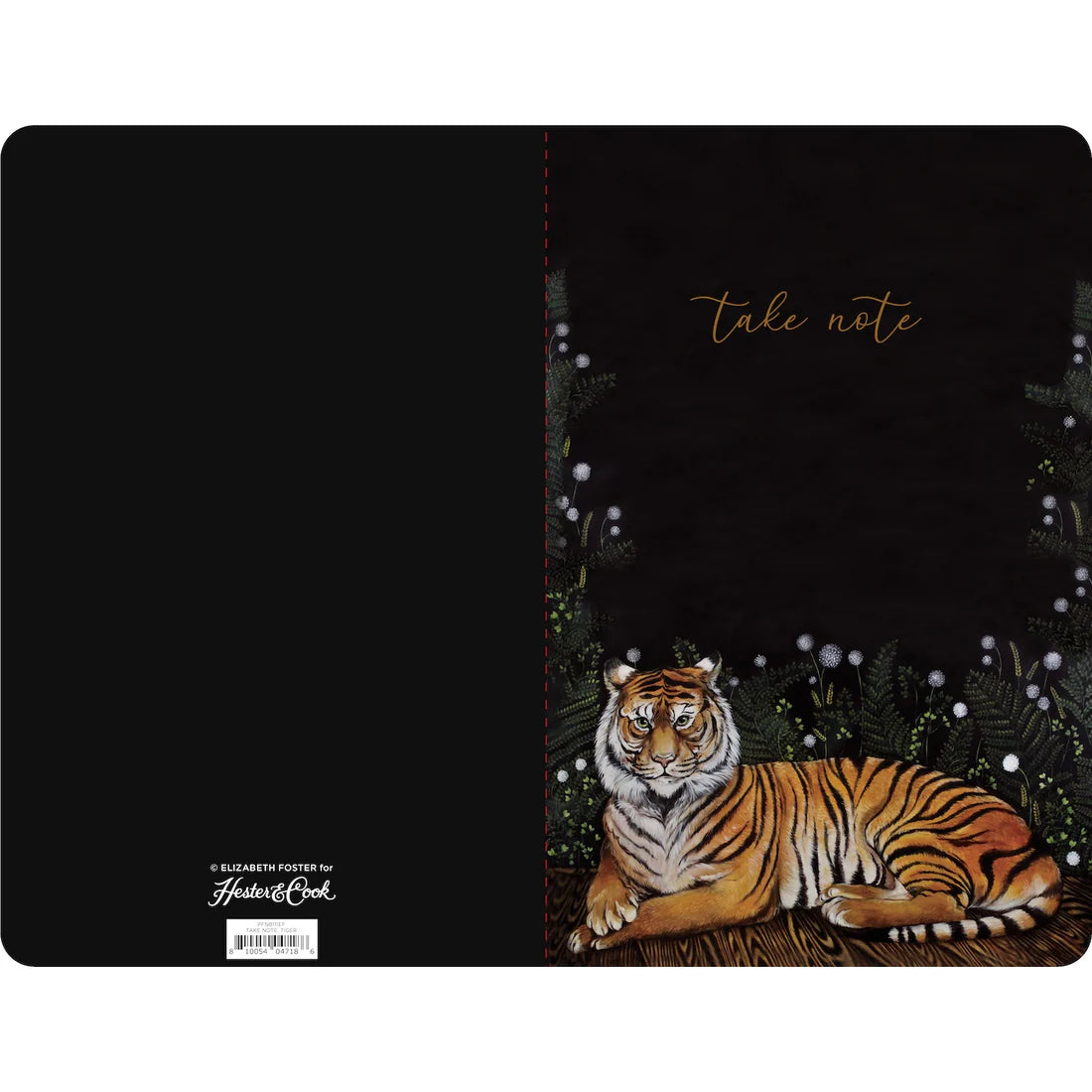 Take Note, Tiger Notebook - 6” x 9.25”