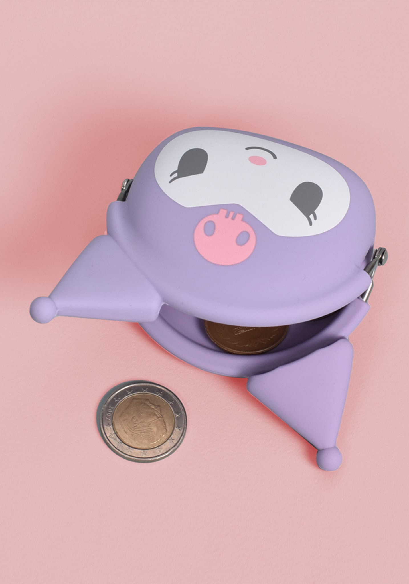 Mimi POCHIBI Silicon Coin Purse– Kuromi – Purple