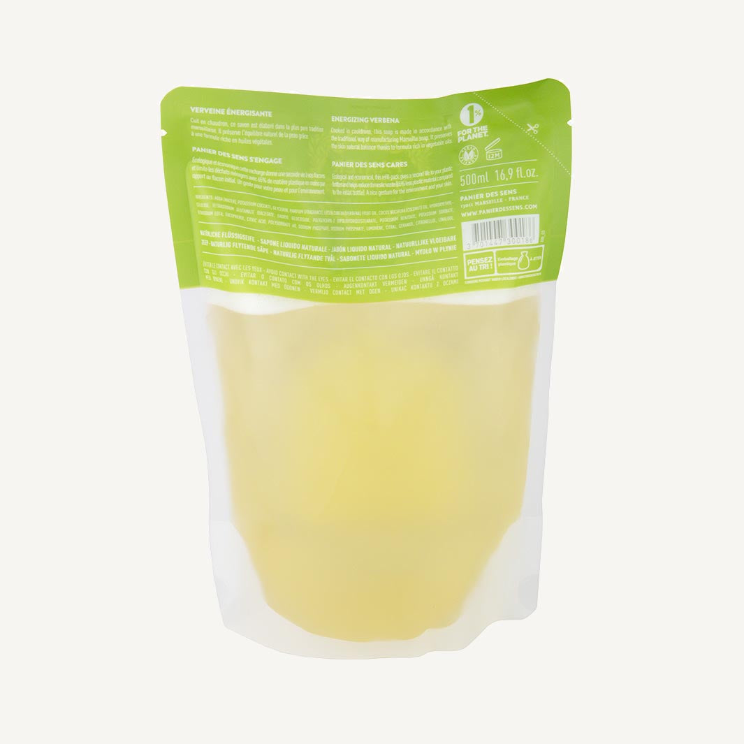 Panier Des Sens Liquid Marseille Soap Refill – Lemon Verbena - 16.9oz