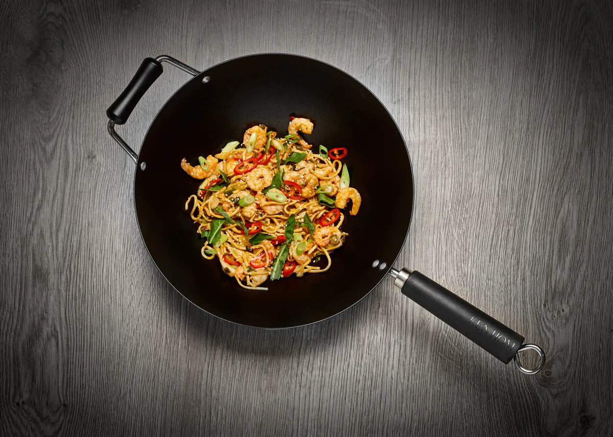 Ken Hom Excellence Carbon Steel Wok - Thumbnail 3