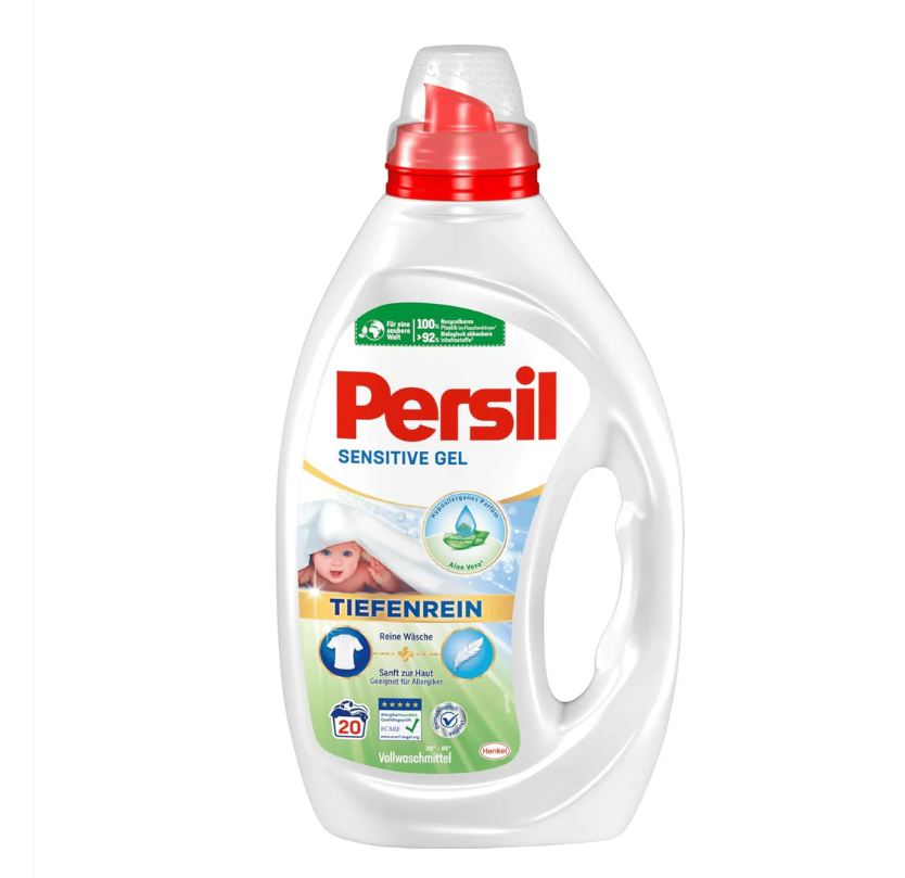 Persil Sensitive Gel 20 Load - Imported from Germany