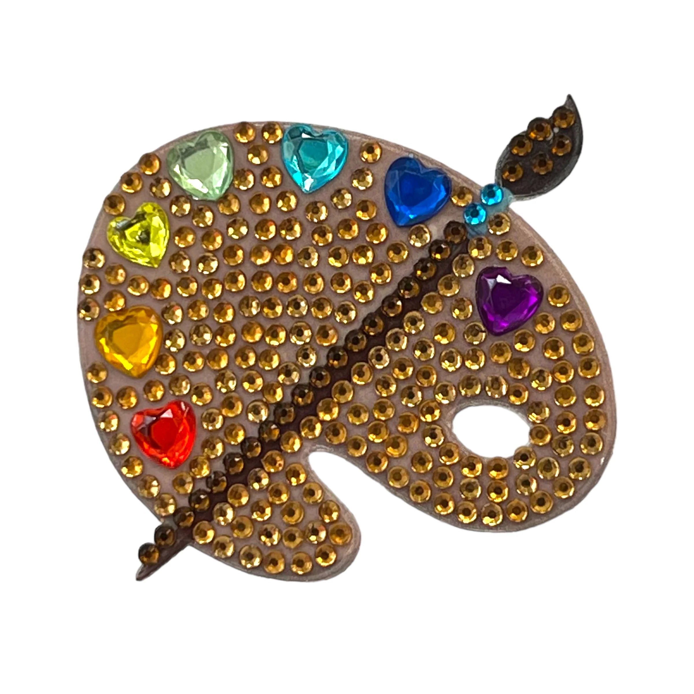 StickerBeans Art Palette Sparkle Sticker – 2"