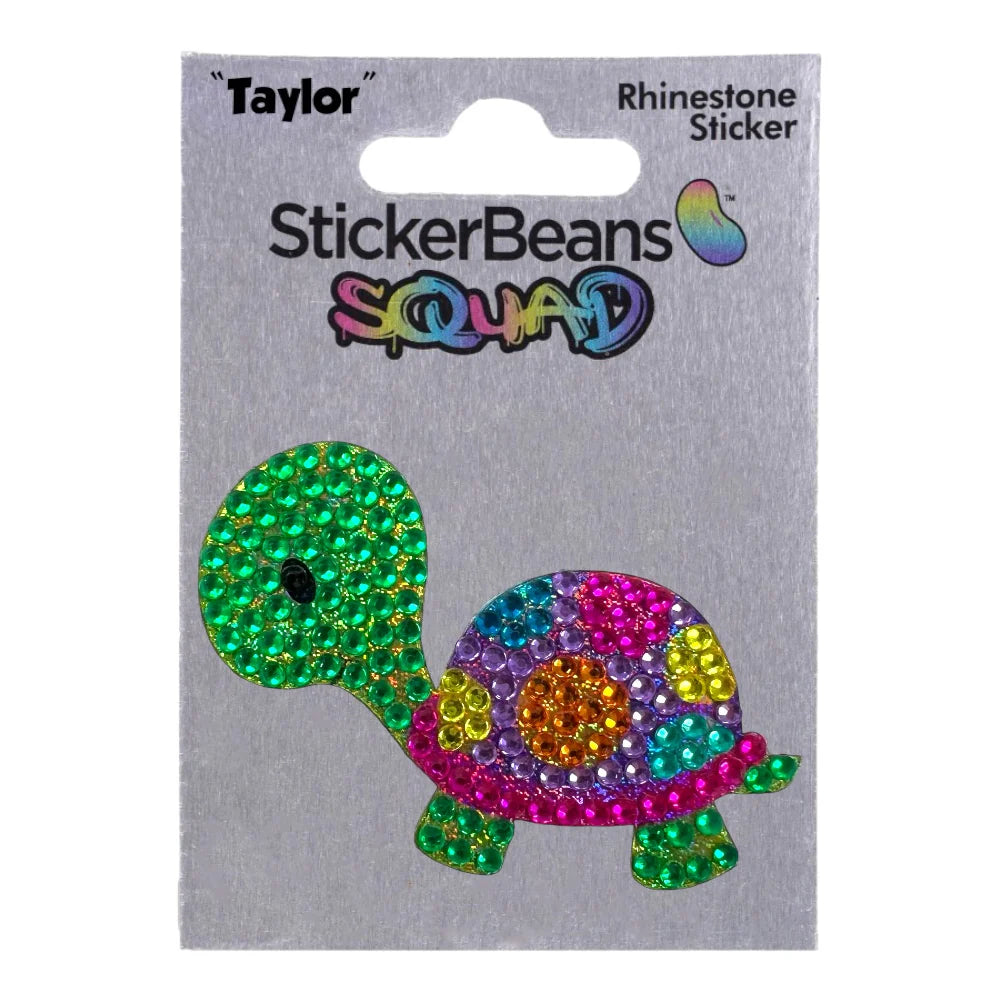 StickerBeans "Taylor" Limited Edition Sparkle Sticker – 2"