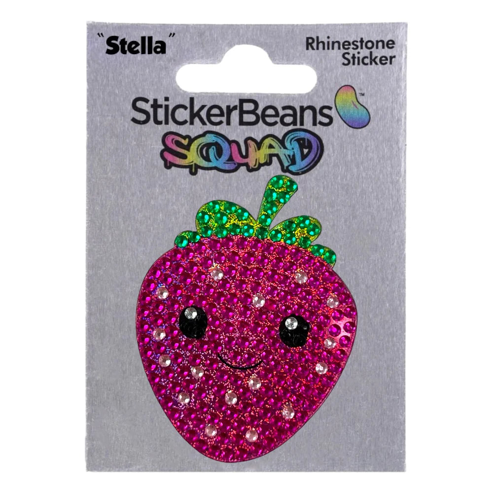 StickerBeans "Squad" Stella Limited Edition Sparkle Sticker – 2"