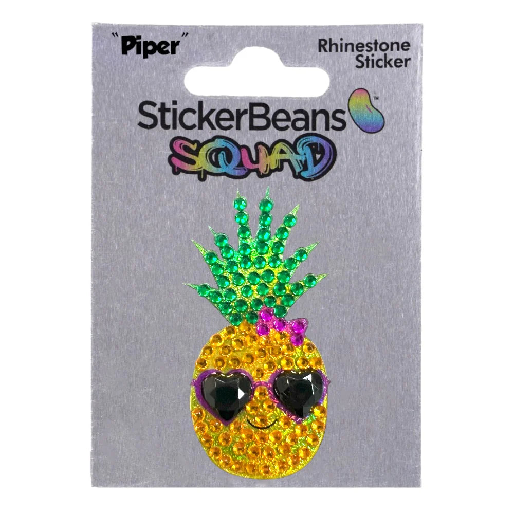 StickerBeans "Squad" Piper Limited Edition Sparkle Sticker – 2"