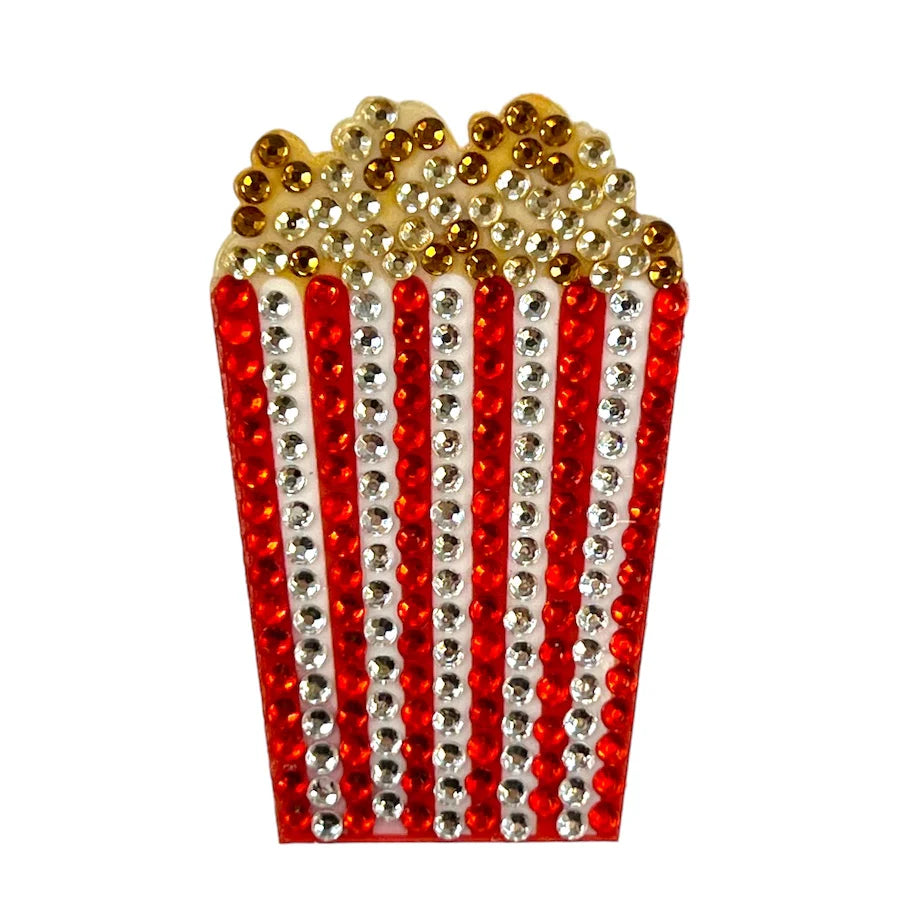 StickerBeans "Popcorn" Sparkle Sticker – 2"