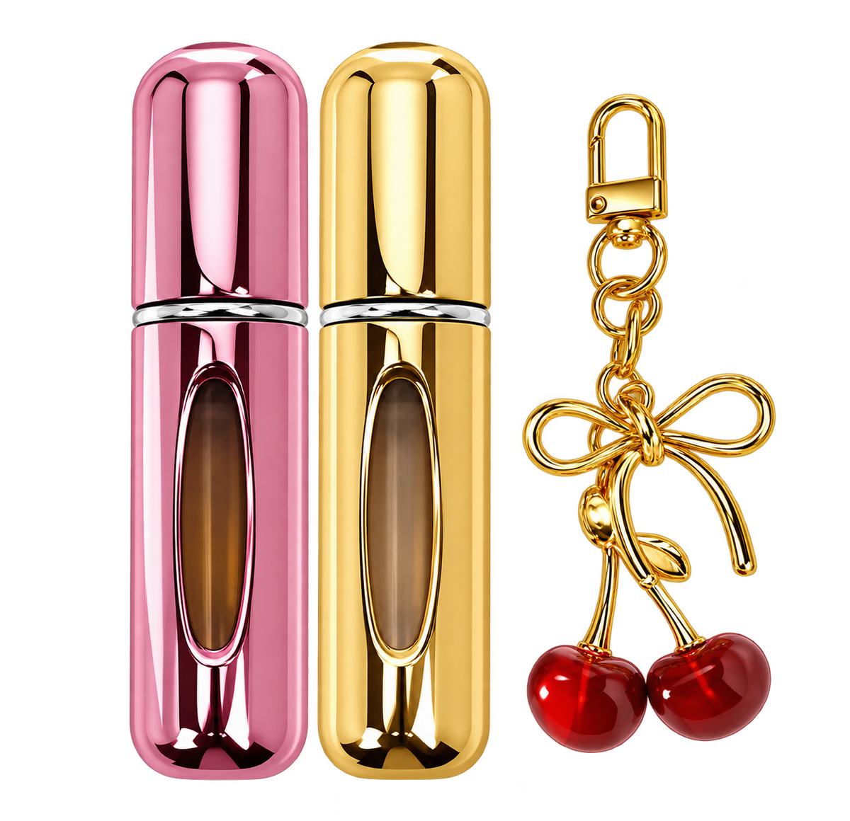 Perfume Atomizer With Keychain – Set of 2