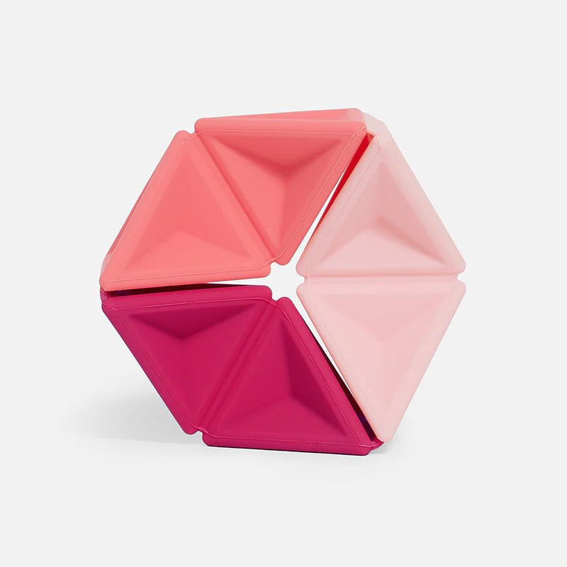 Speks - Pivot Silicone Flexagon – Magenta