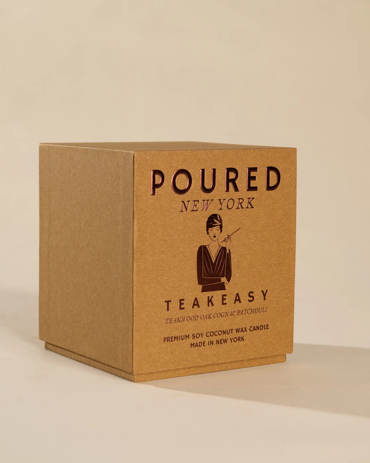 Poured New York Handmade Soy Candle – Teakeasy – 22oz