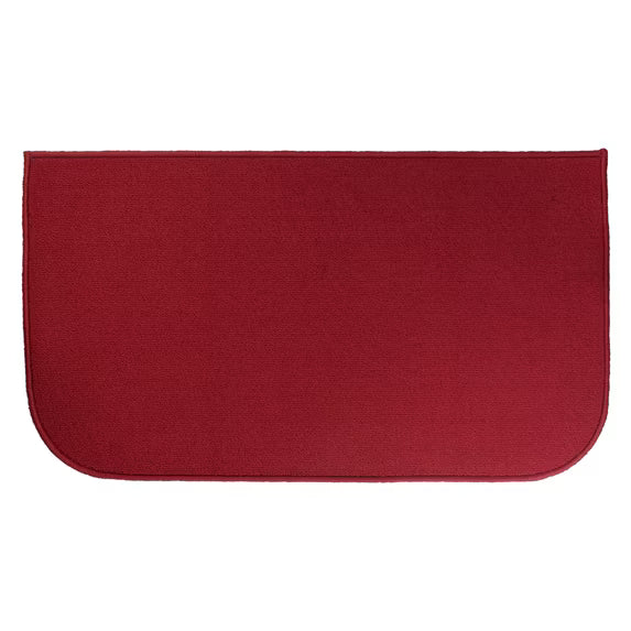Ritz Solid Stain Resistant Accent Rug – Red – 18" x 30"