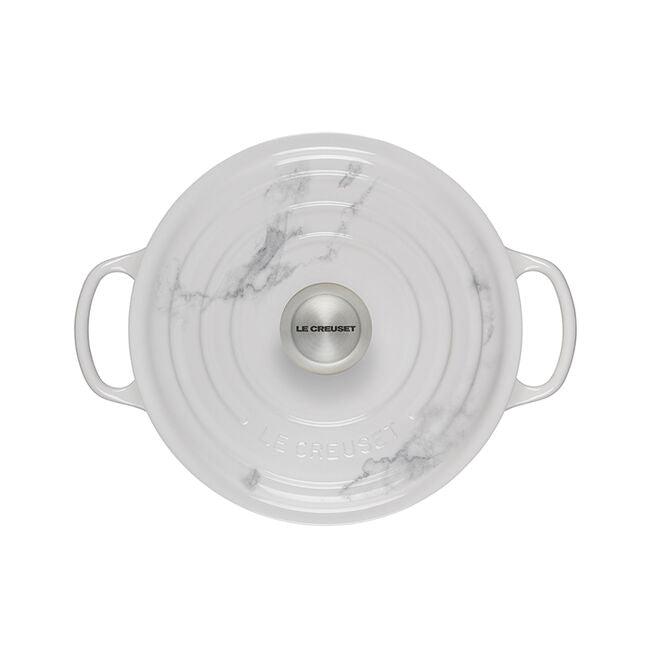 Le Creuset Round Dutch Oven – 4.5 QT – Marble Applique