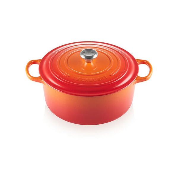 Le Creuset Round Dutch Oven – 9QT – Flame